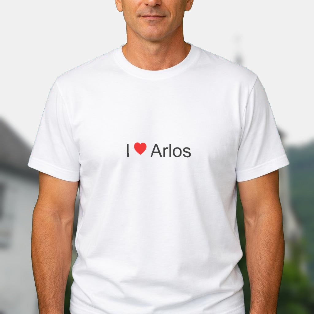 T-shirt I love arlos