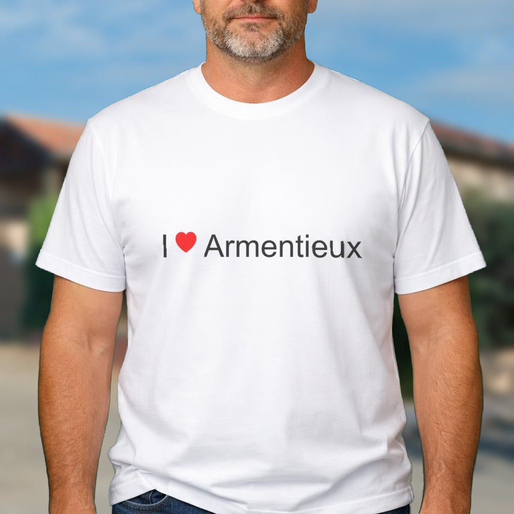 T-shirt I love armentieux