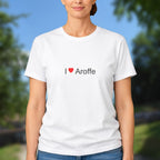 T-shirt I love aroffe