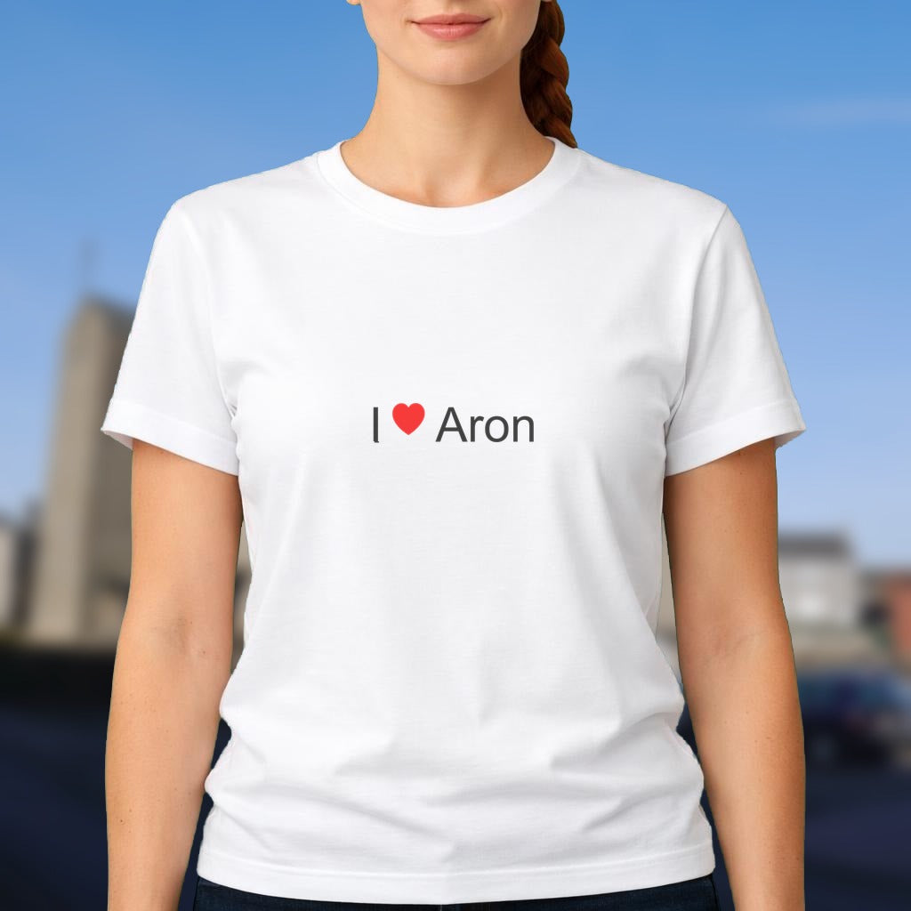 T-shirt I love aron