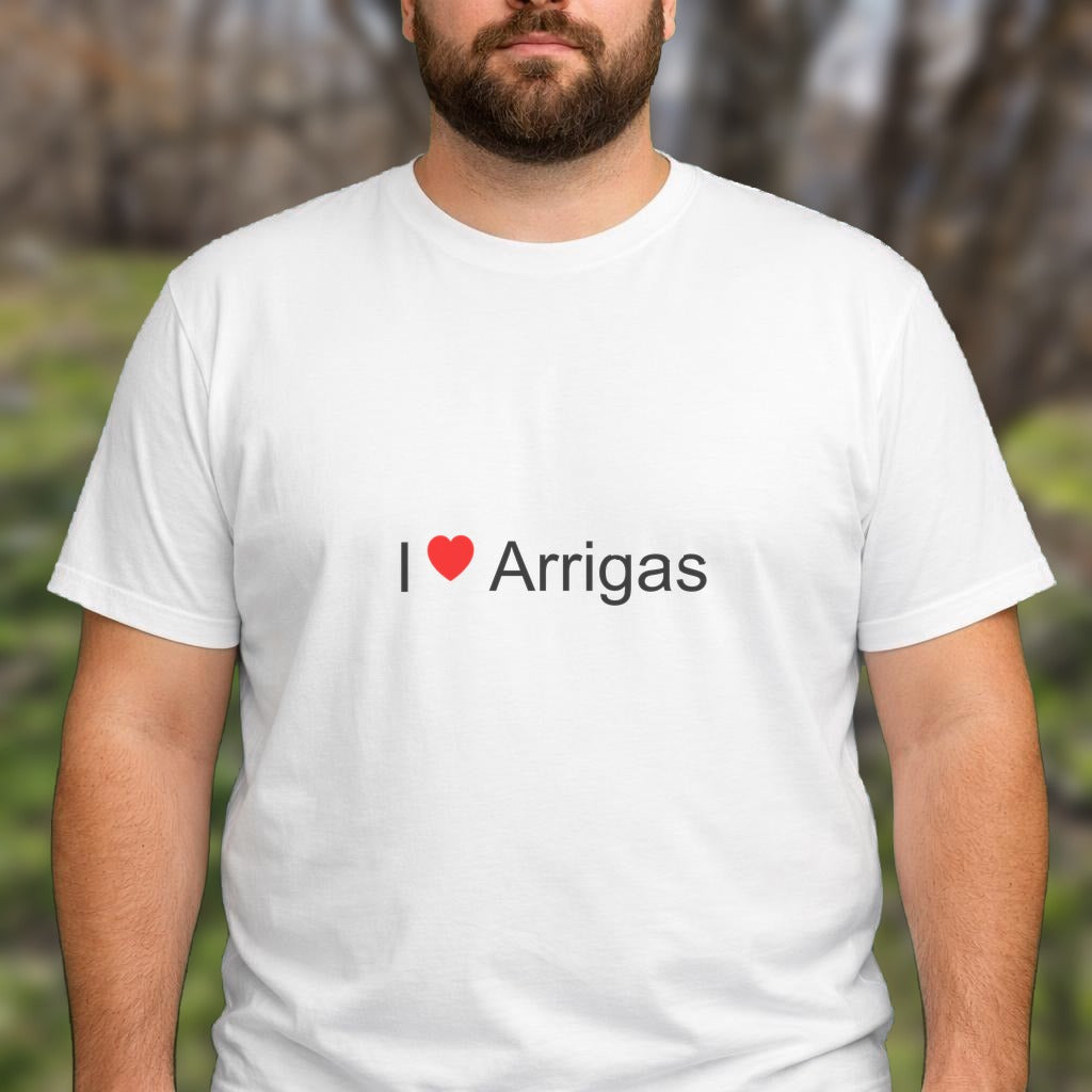 T-shirt I love arrigas