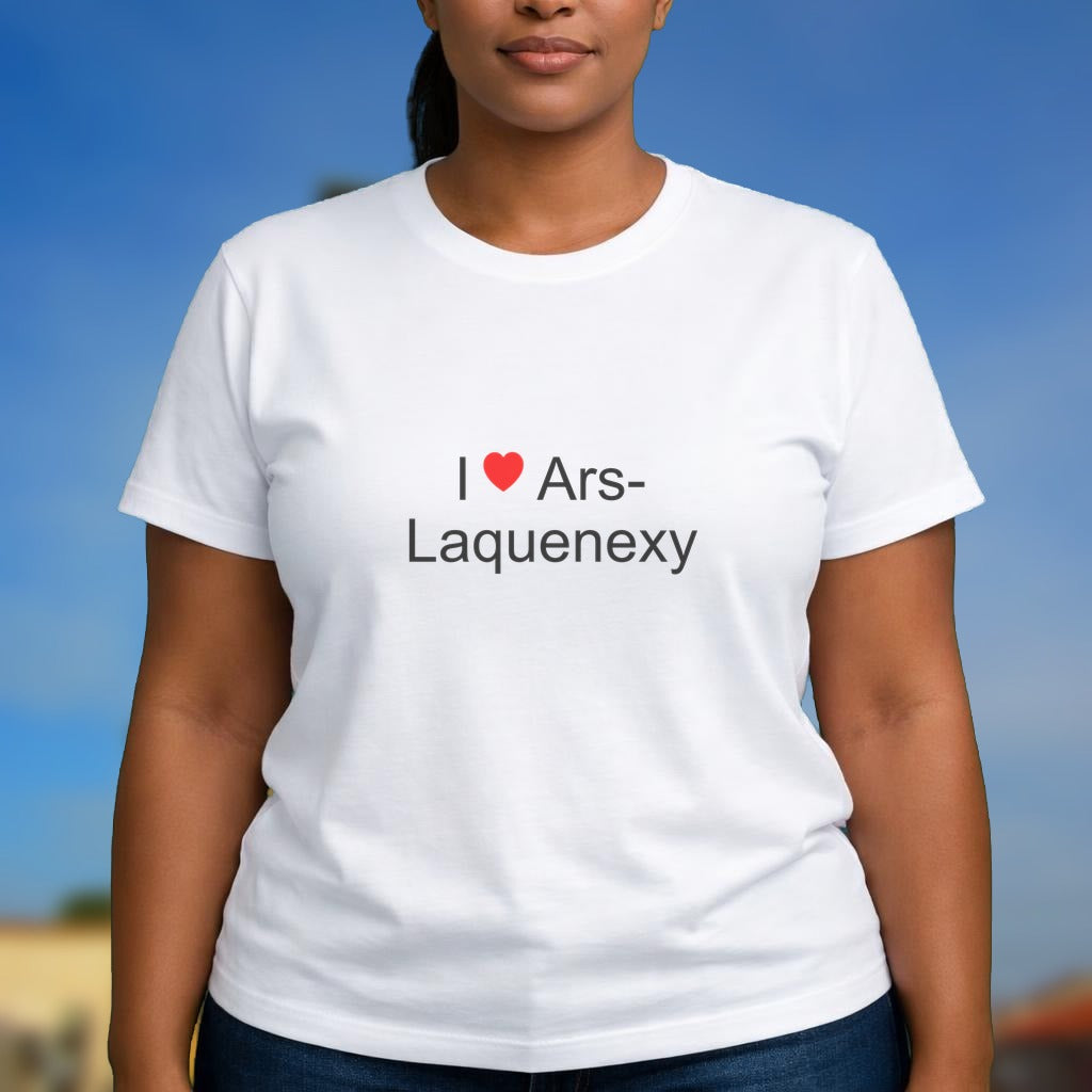 T-shirt I love ars-laquenexy