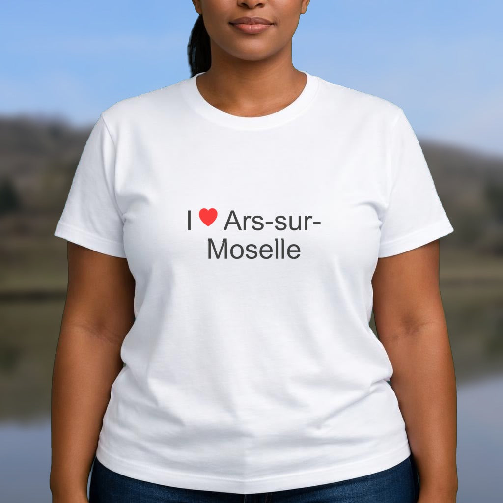 T-shirt I love ars-sur-moselle
