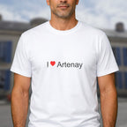 T-shirt I love artenay