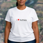 T-shirt I love arthès