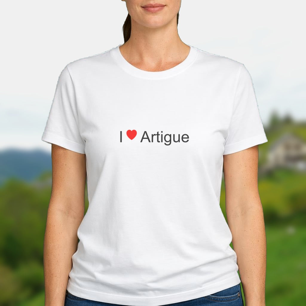 T-shirt I love artigue