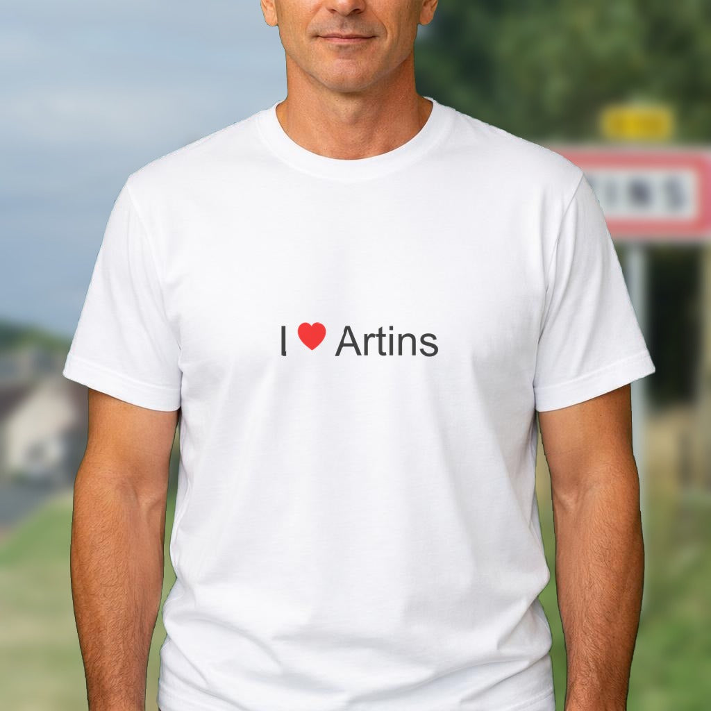 T-shirt I love artins