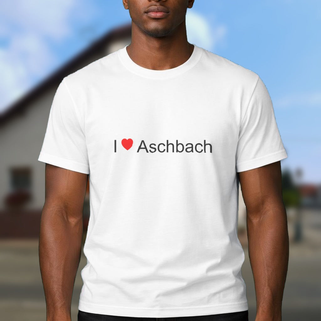 T-shirt I love aschbach