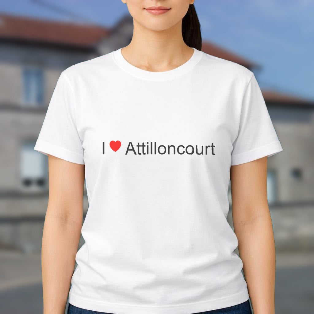 T-shirt I love attilloncourt