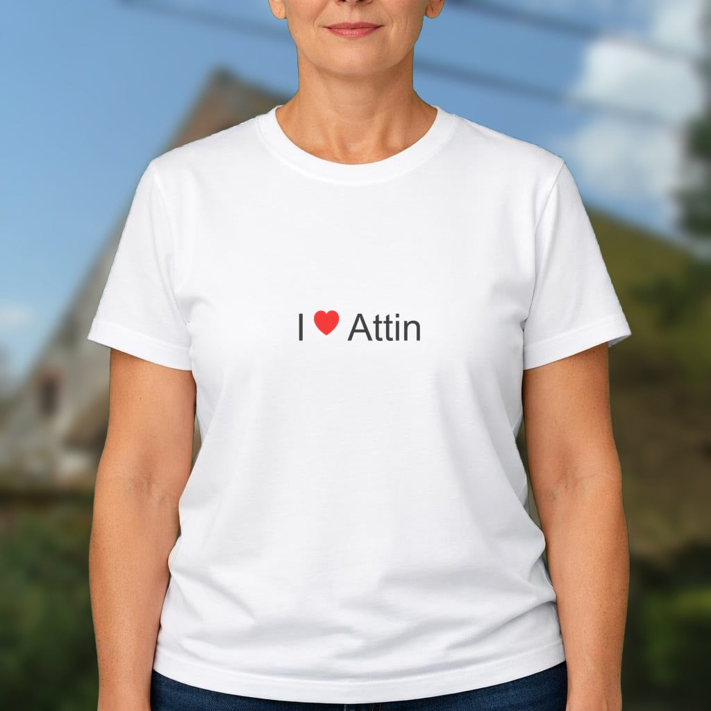 T-shirt I love attin