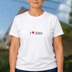 T-shirt I love attin