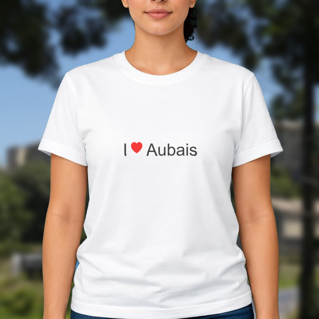 T-shirt I love aubais
