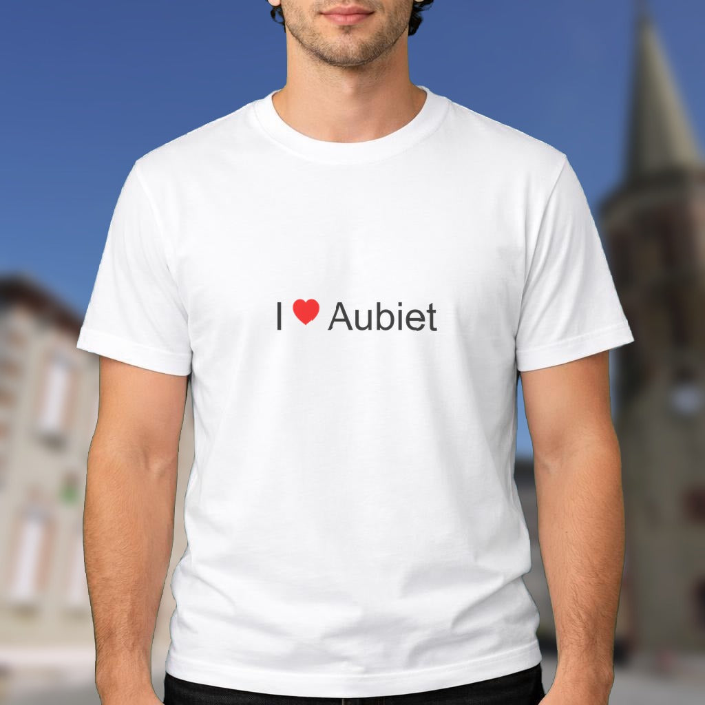 T-shirt I love aubiet