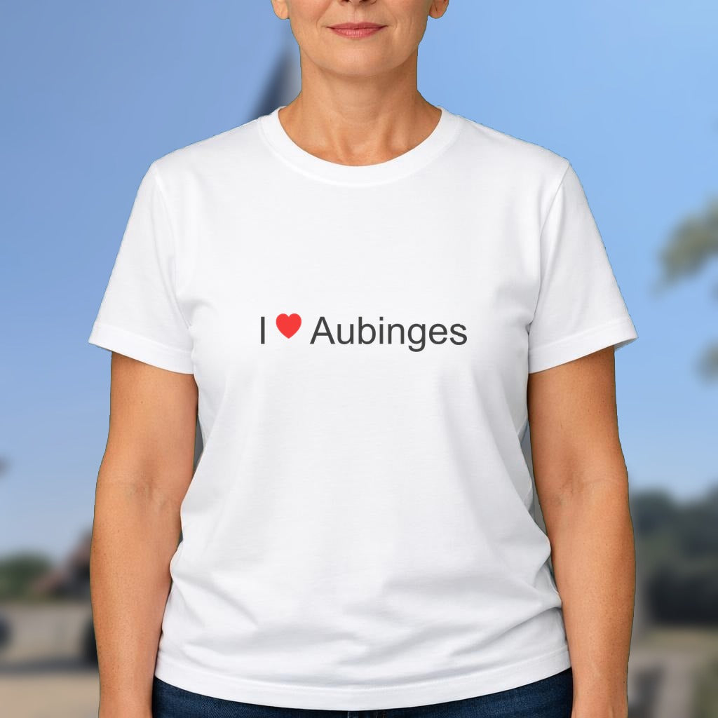 T-shirt I love aubinges