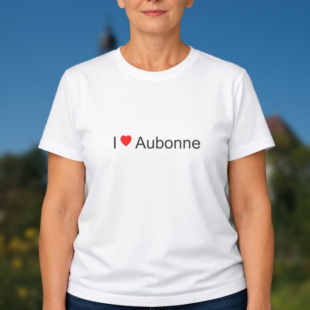 T-shirt I love aubonne