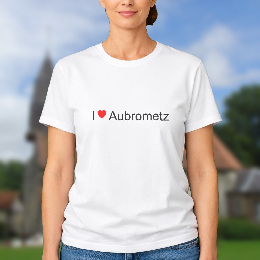 T-shirt I love aubrometz