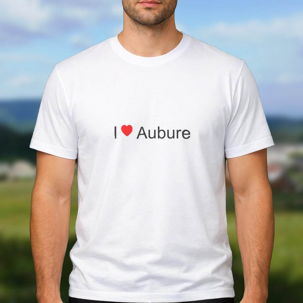 T-shirt I love aubure