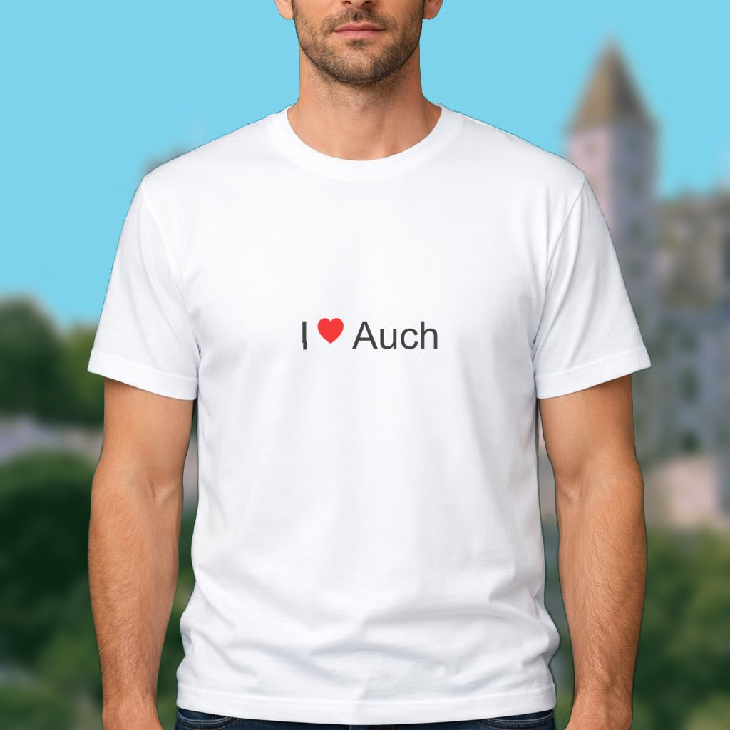 T-shirt I love auch