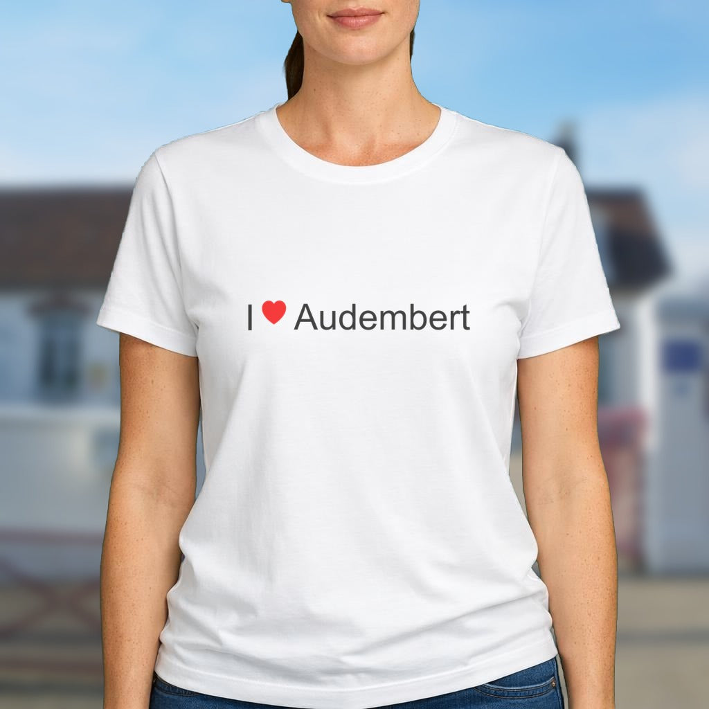 T-shirt I love audembert
