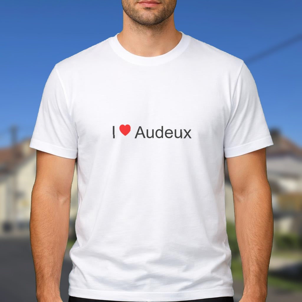 T-shirt I love audeux