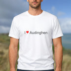 T-shirt I love audinghen
