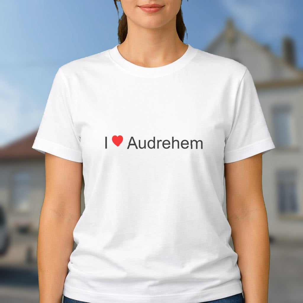 T-shirt I love audrehem
