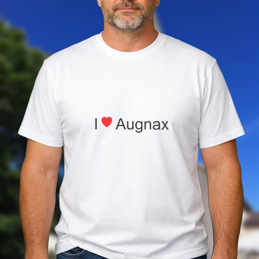 T-shirt I love augnax
