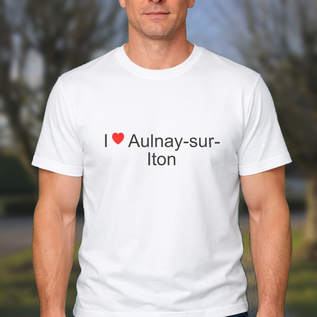 T-shirt I love aulnay-sur-iton