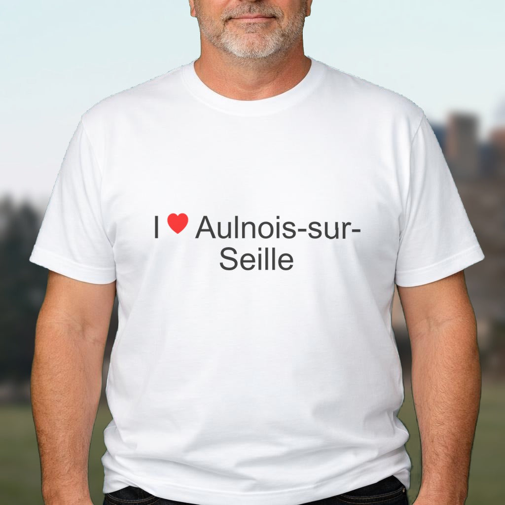 T-shirt I love aulnois-sur-seille