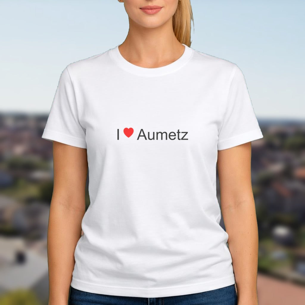 T-shirt I love aumetz