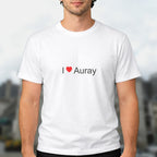 T-shirt I love auray