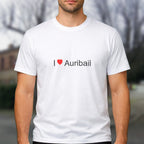 T-shirt I love auribail
