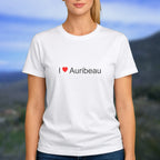 T-shirt I love auribeau
