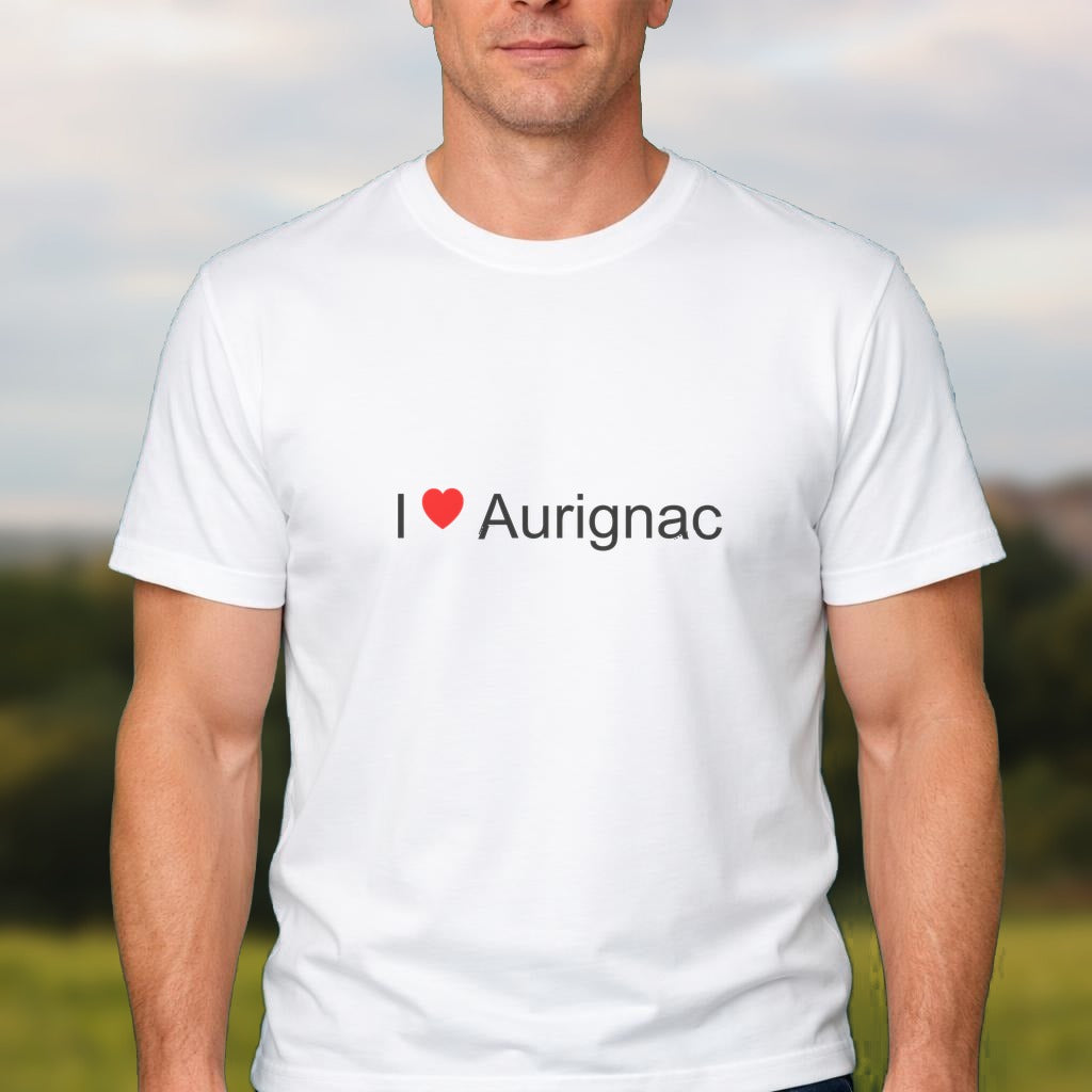 T-shirt I love aurignac