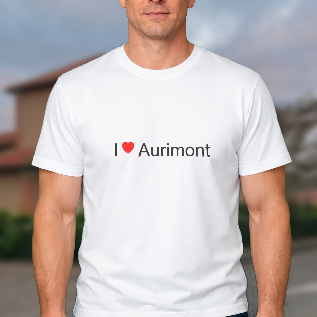 T-shirt I love aurimont