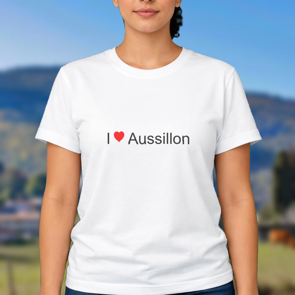 T-shirt I love aussillon