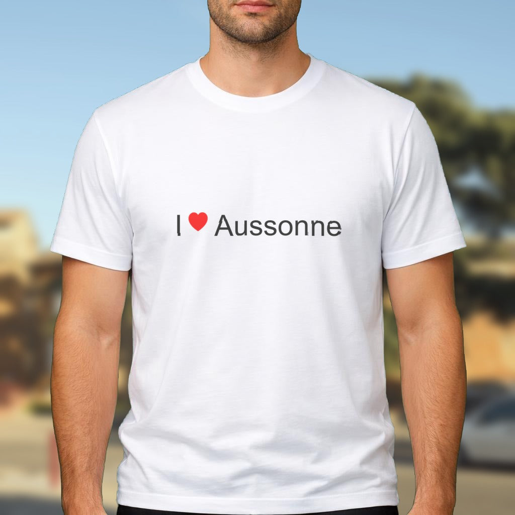T-shirt I love aussonne