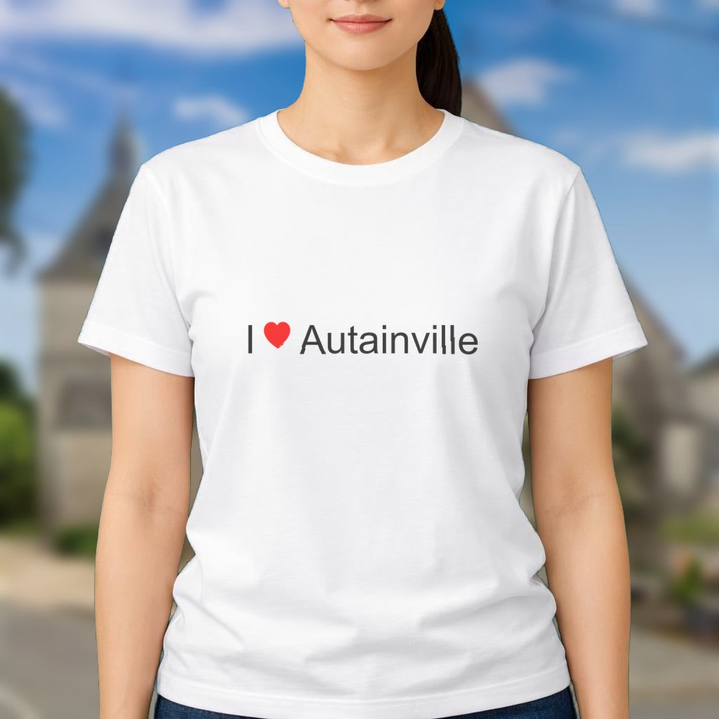 T-shirt I love autainville