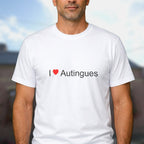 T-shirt I love autingues