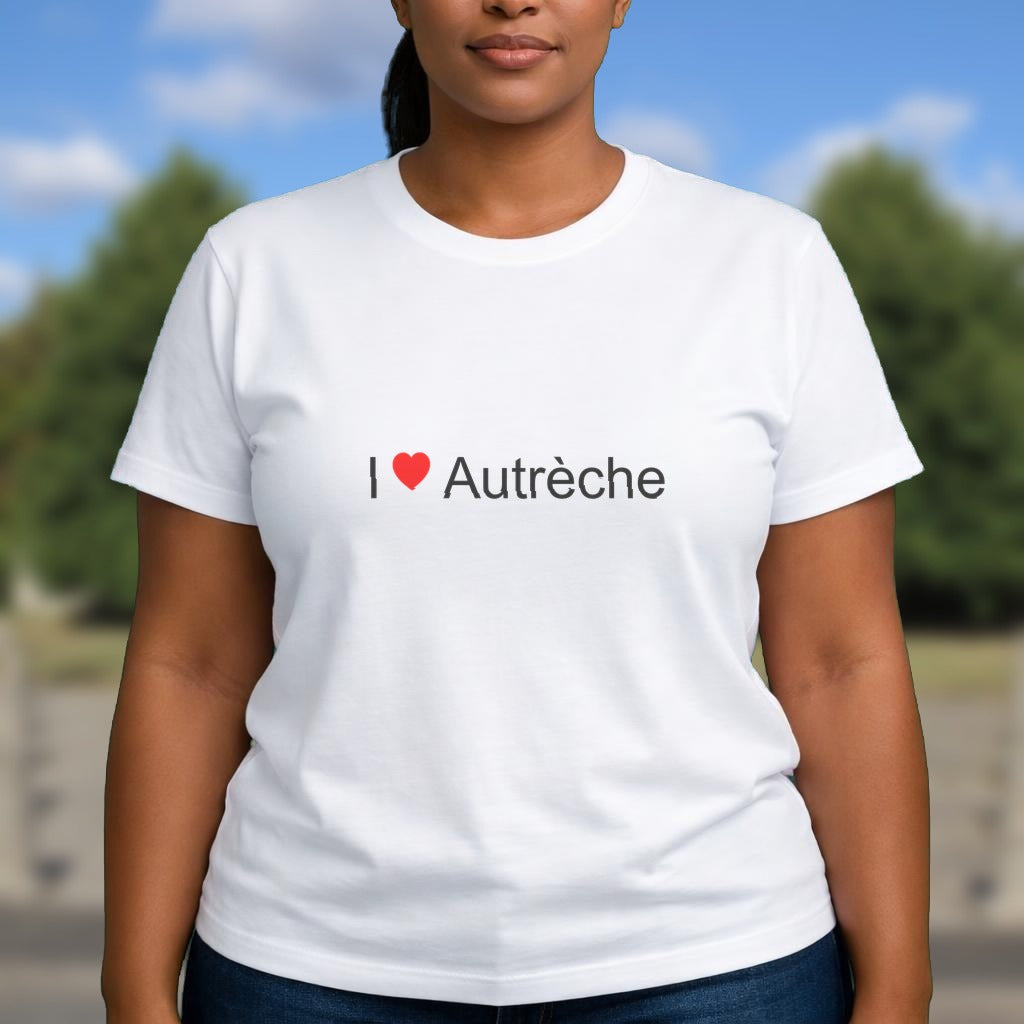 T-shirt I love autrèche