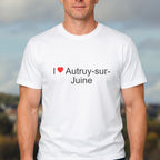 T-shirt I love autruy-sur-juine