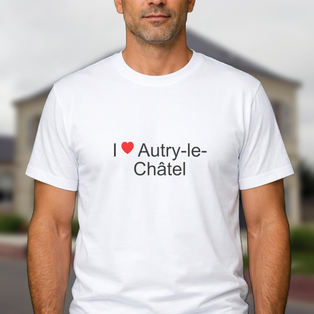 T-shirt I love autry-le-châtel