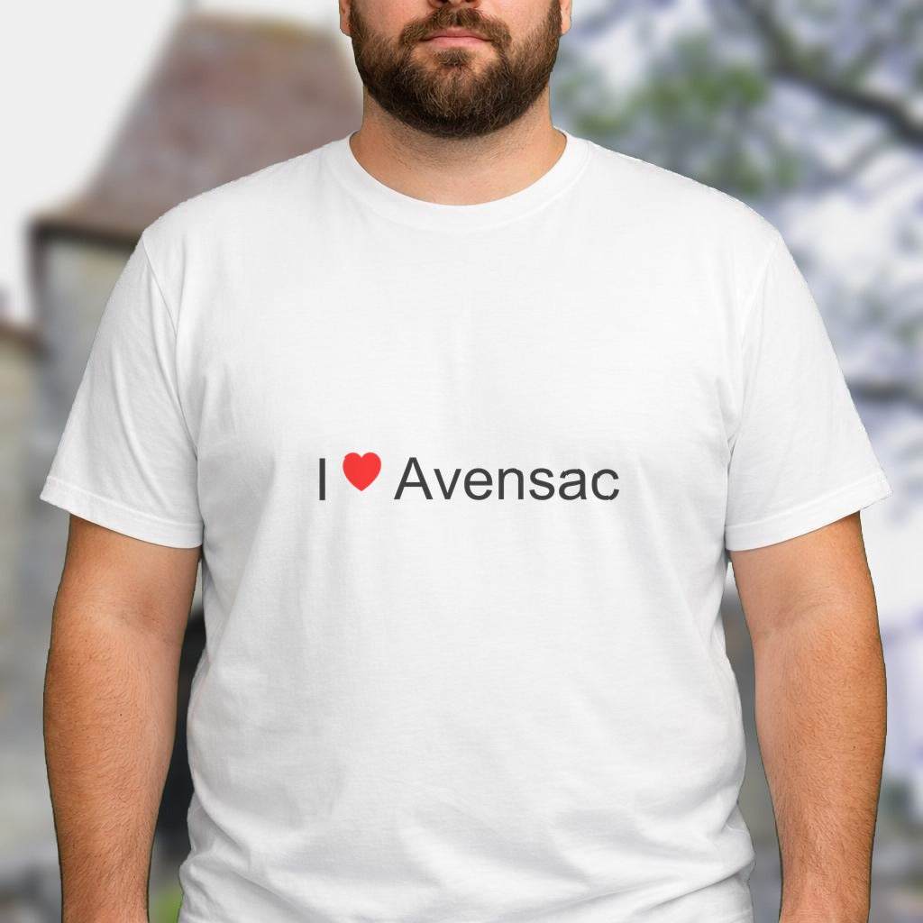 T-shirt I love avensac