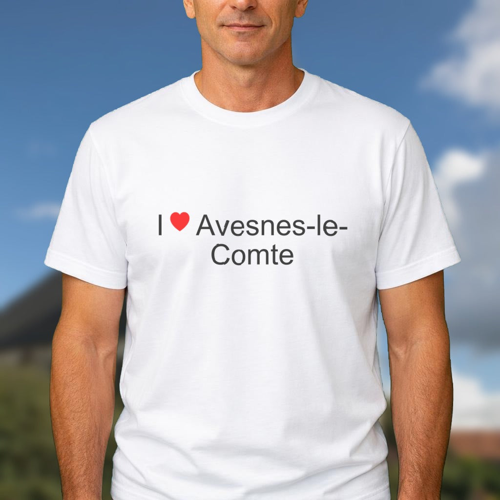 T-shirt I love avesnes-le-comte