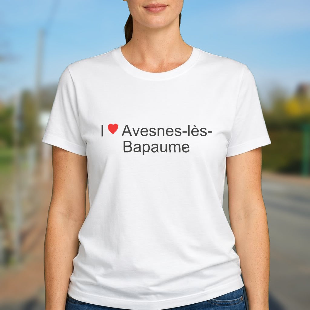 T-shirt I love avesnes-lès-bapaume