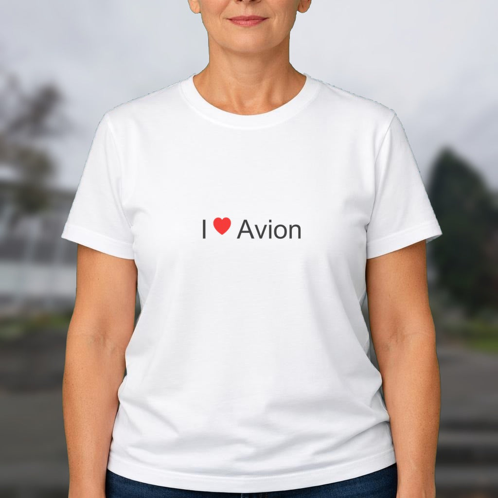 T-shirt I love avion