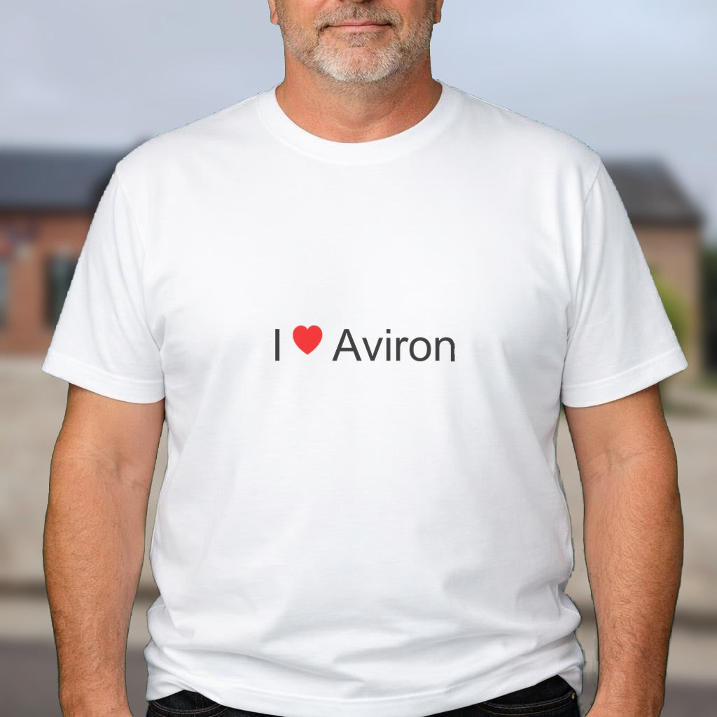T-shirt I love aviron