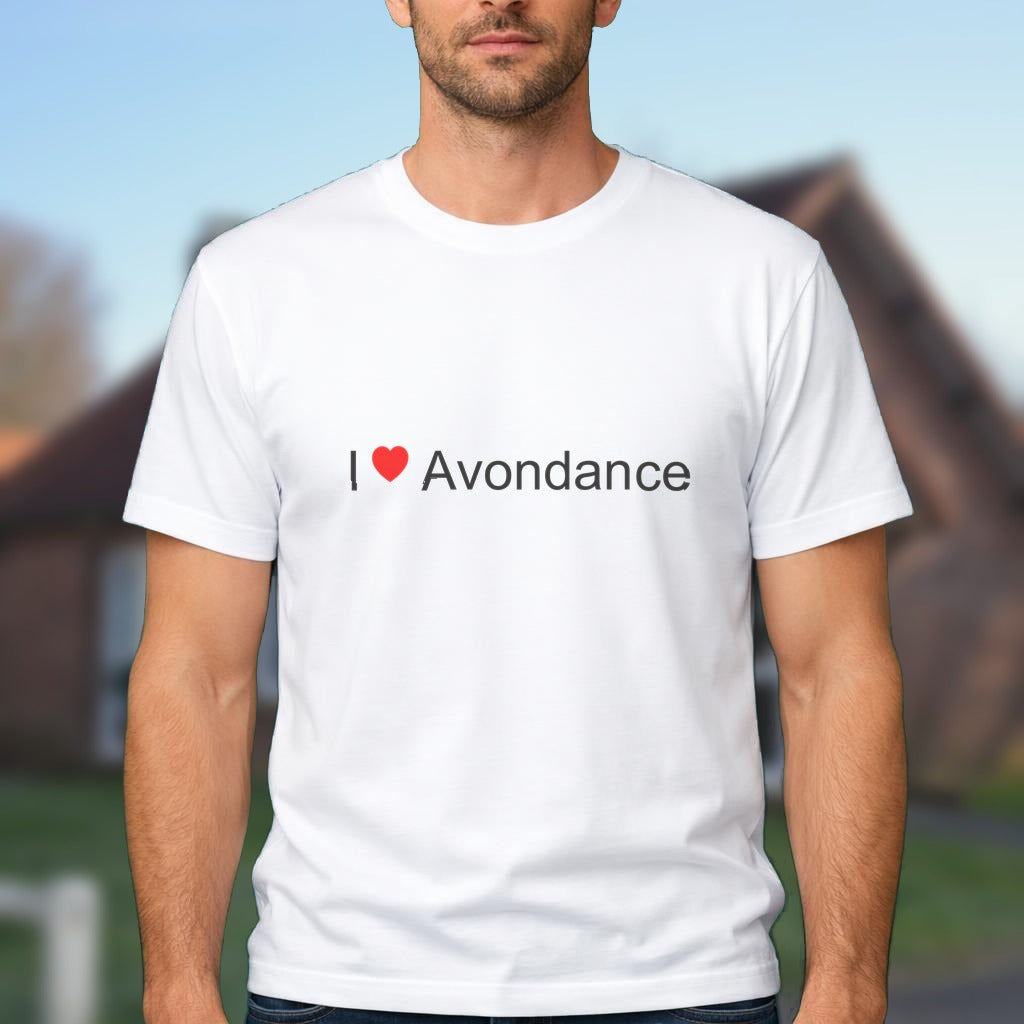 T-shirt I love avondance