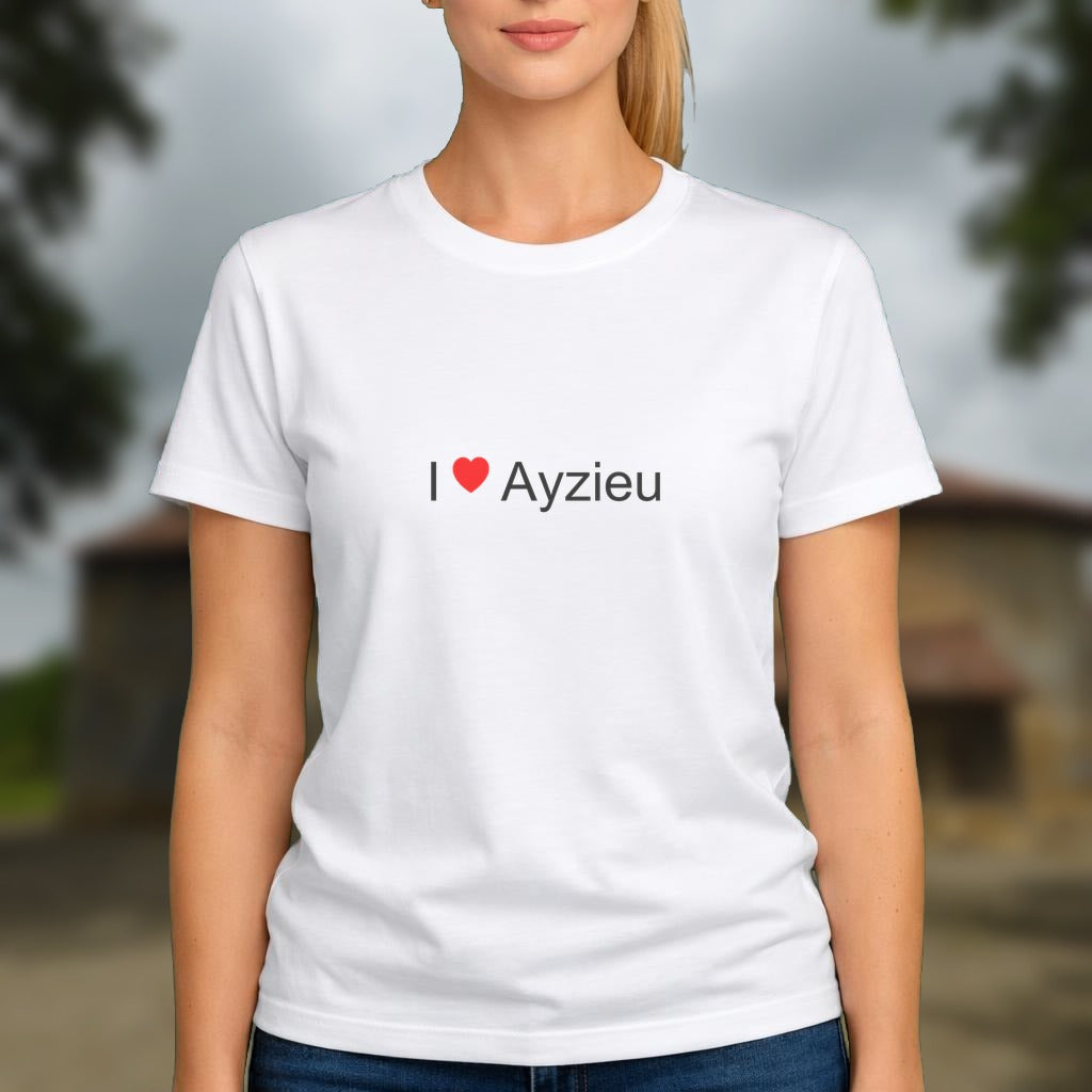 T-shirt I love ayzieu