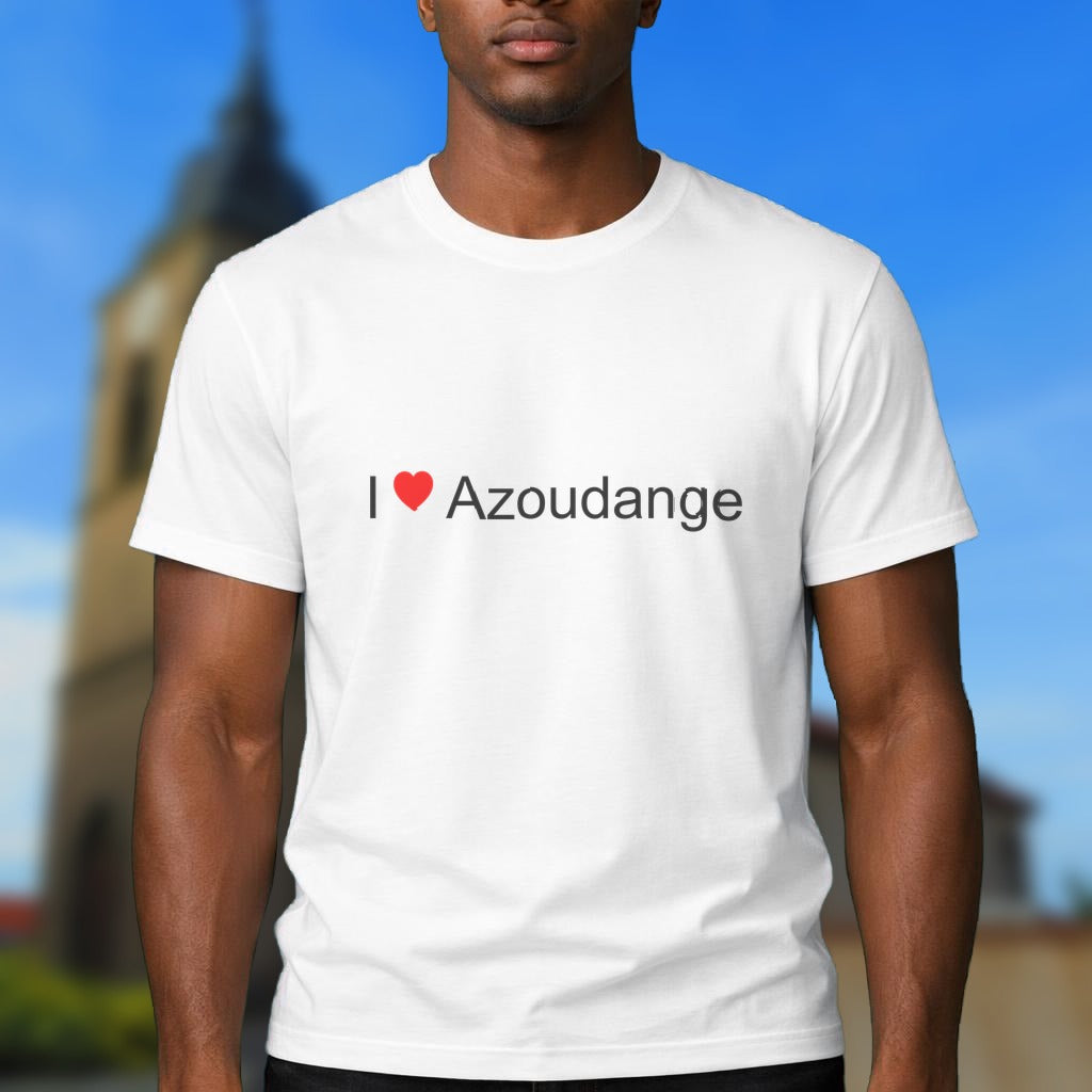 T-shirt I love azoudange